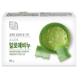 Мыло Mukunghwa Fresh Aloe, для всех типов кожи, с экстрактом алоэ, 100г