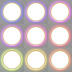 Citilux ETALON CL750320R LED RGB Светильник с пультом Белый+Бук