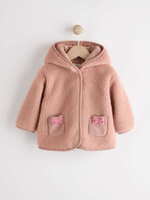 Куртка флисовая для девочки Next K91-444, Бежевый