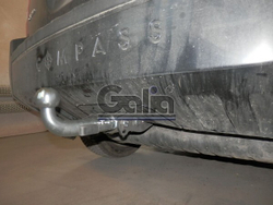 Фаркоп оцинкованный Galia J012A для Jeep Compass MK 2006-2011, Jeep Liberty 2006-2011(паспорт и сертификат в комплекте)(без электрики)
