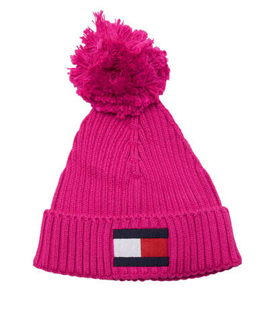 Шапка Tommy Hilfiger - фуксия(AU0AU01780)
