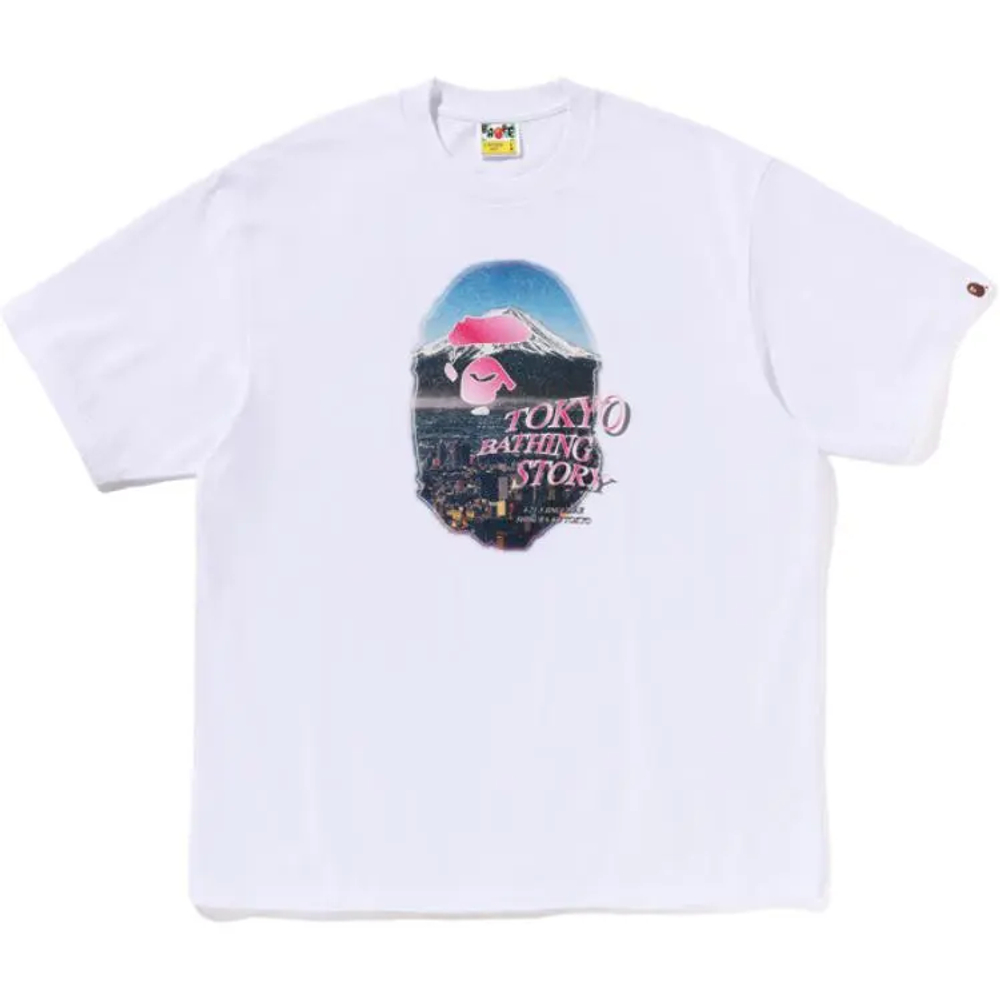 A Bathing Ape Bathing Ape Logo Printed Футболка