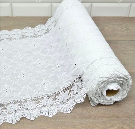 Салфетка ажурная в рулоне