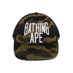 A Bathing Ape Bathing Ape Baseball Caps Cotton Curved Brim