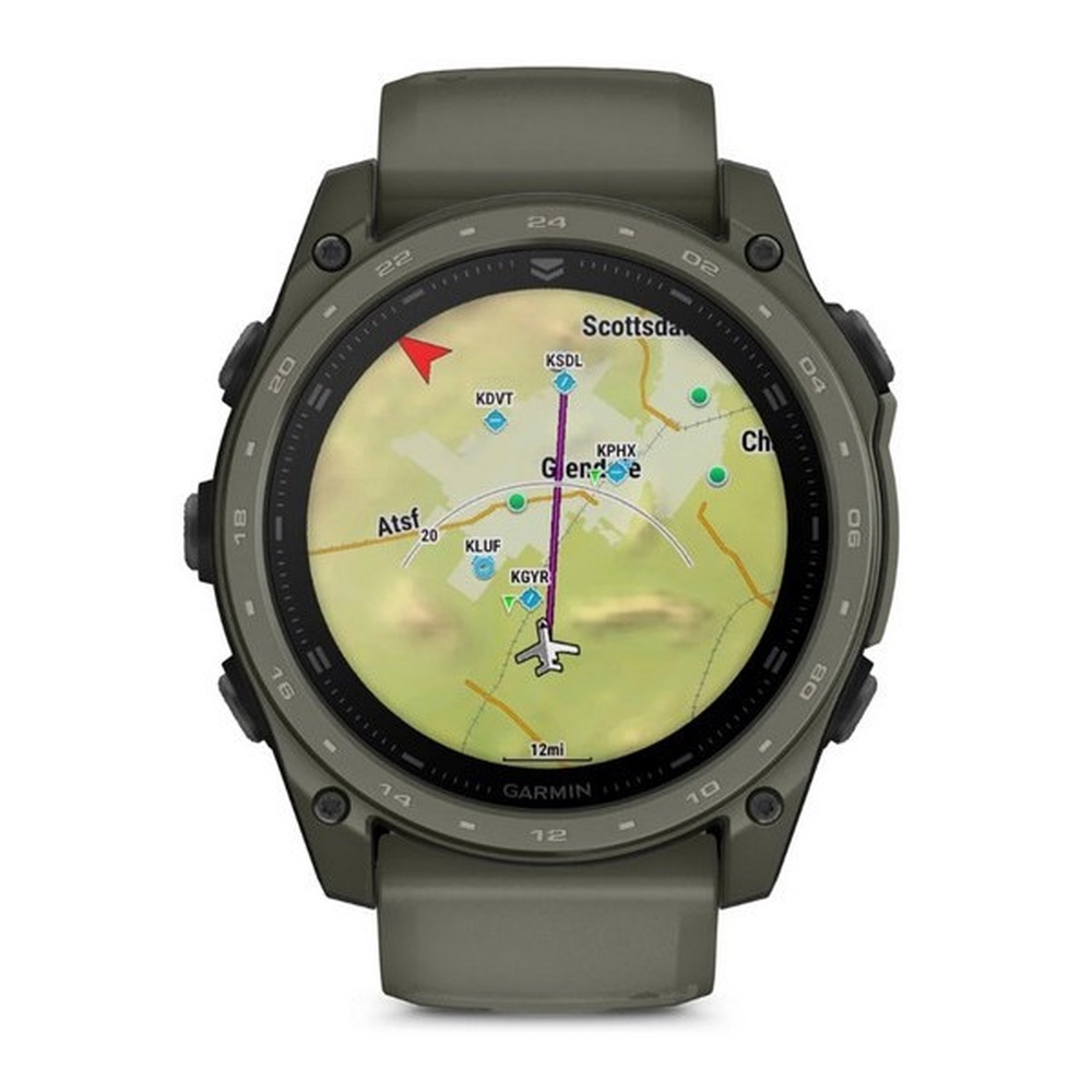 Garmin Tactix 8 - 51mm AMOLED Cerakote Ultralight Solver Olive Drab