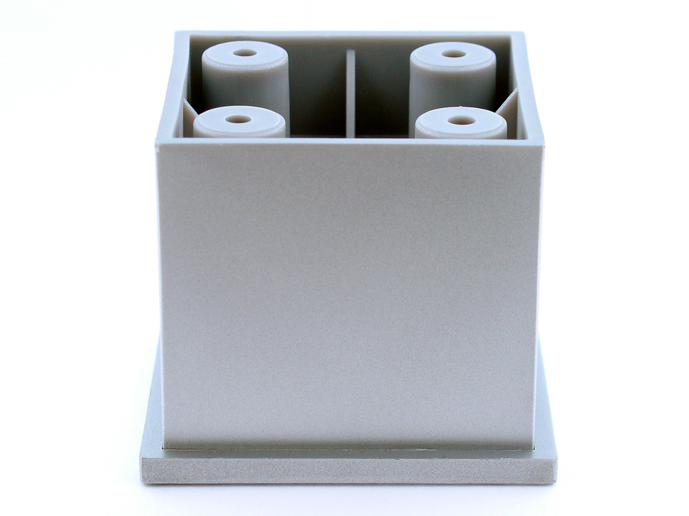 Опора регулируемая №2 (50х50х45) пластик,металлик