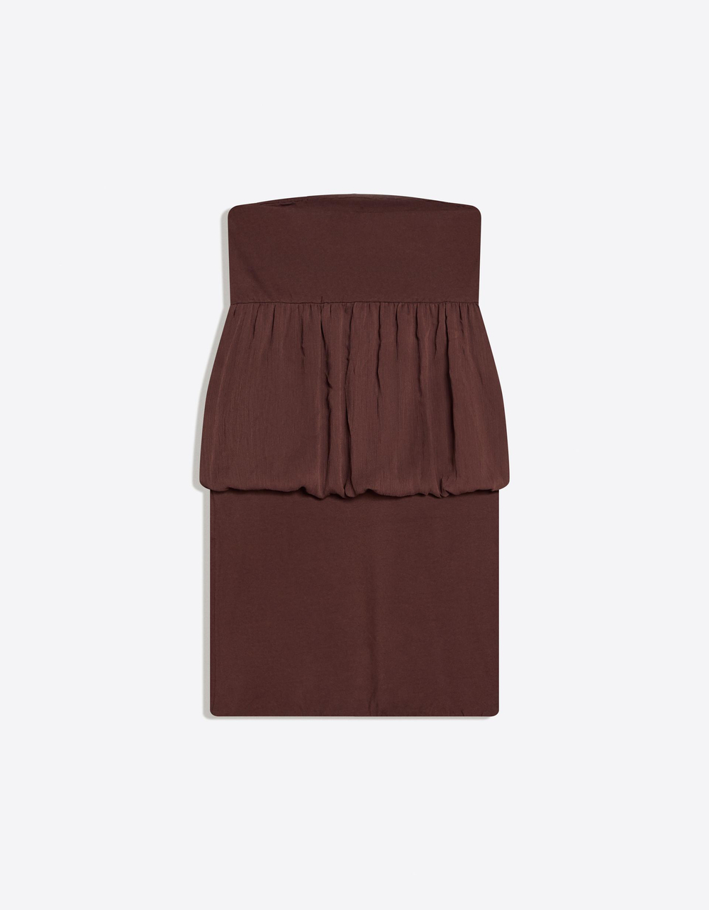 БАНДО-МИНИ-ПЛАТЬЕ - BERSHKA