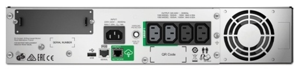 Источник бесперебойного питания APC by Schneider Electric SMT1000RMI2UC