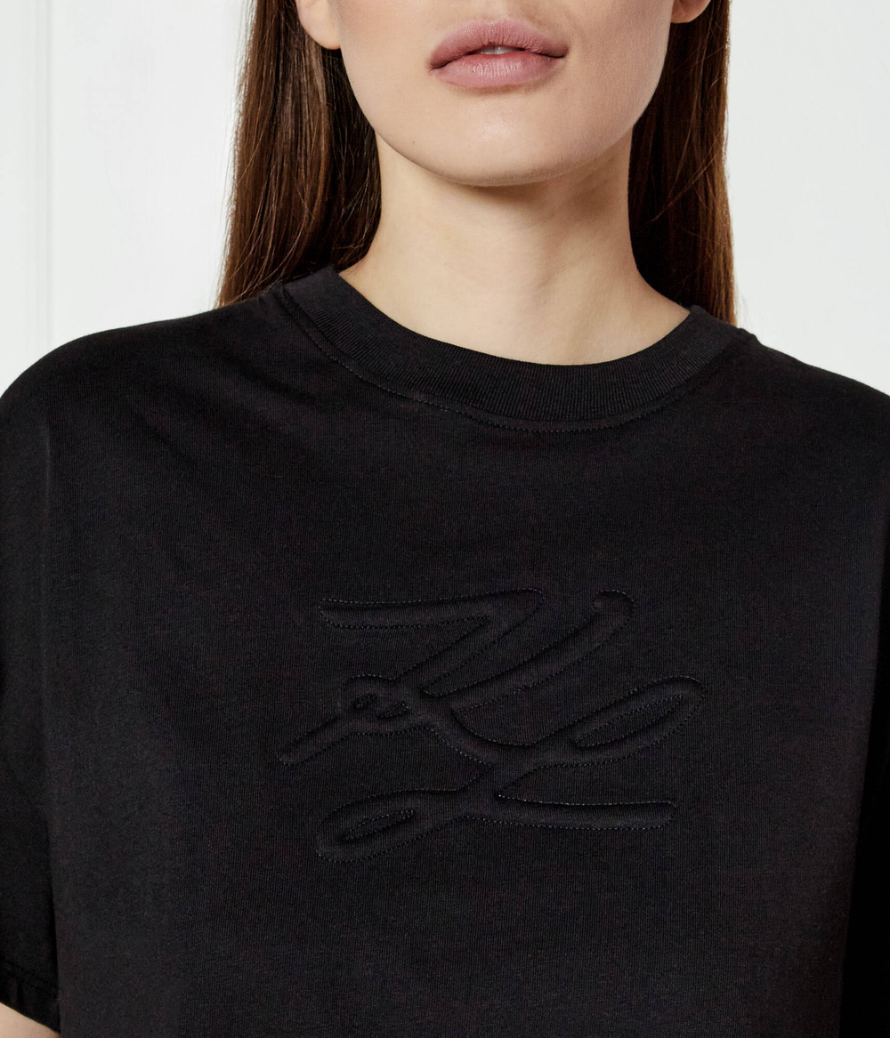 Футболка AUTOGRAPH Karl Lagerfeld - черный(A1W17071)