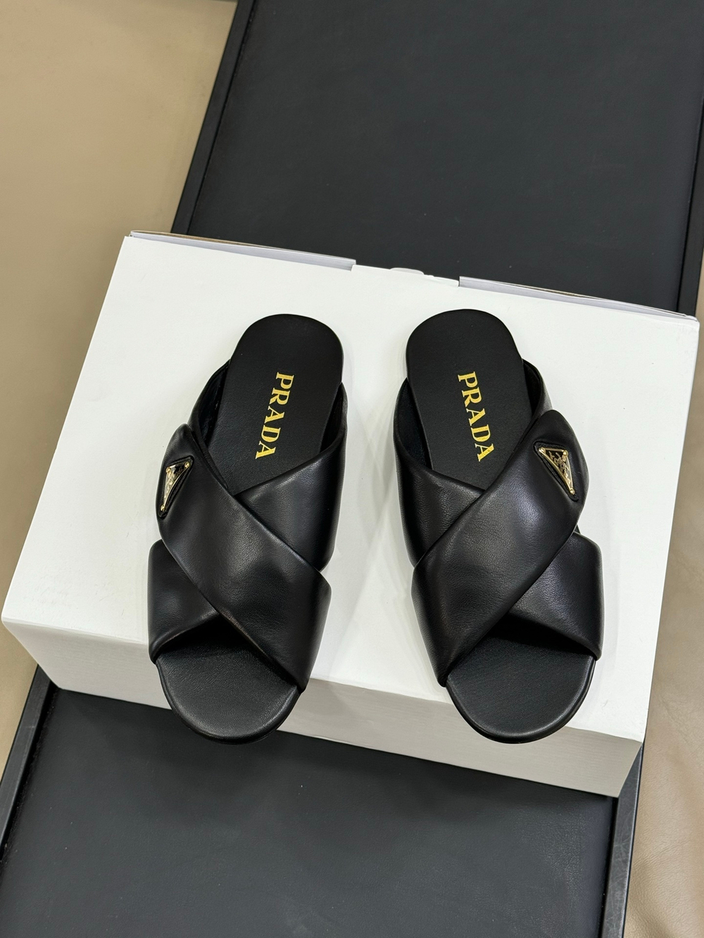 Prada Slides (2 colors)