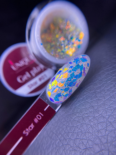 Unique Гель-краска Star 01 (5g)