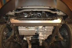 Защита картера двигателя, КПП (2,5 мм, сталь) для SsangYong Actyon New (Korando) 2011-2019 (V = 2.0d AT/MT) Sheriff.29.2042
