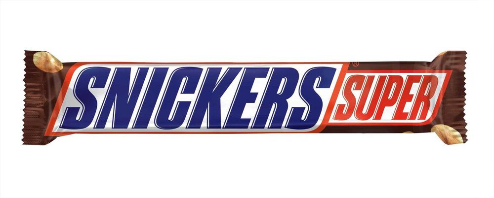 Шоколадный батончик Snickers Super, 80 гр