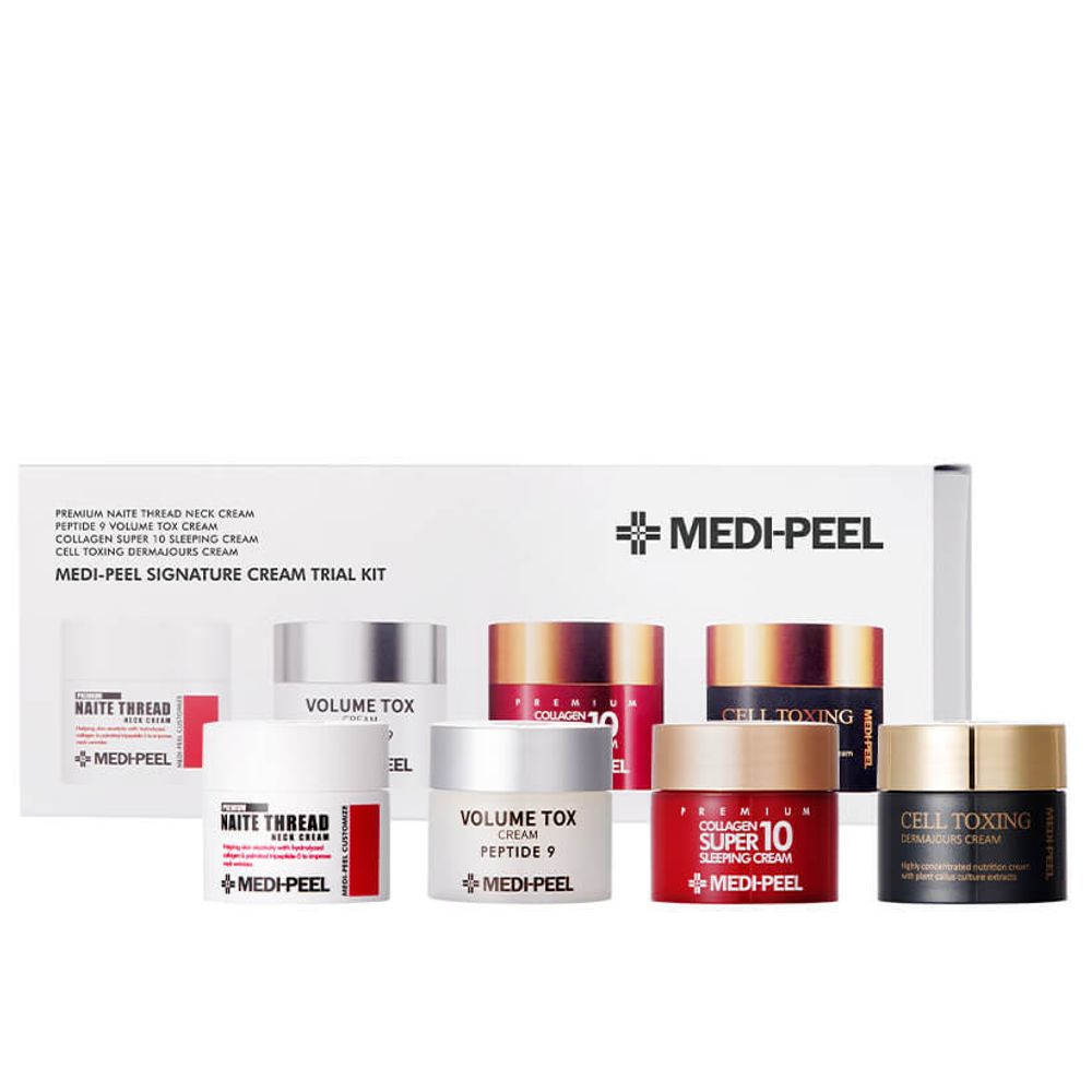 Набор  миниатюр MEDI-PEEL Signature Cream Trial Kit 4ea