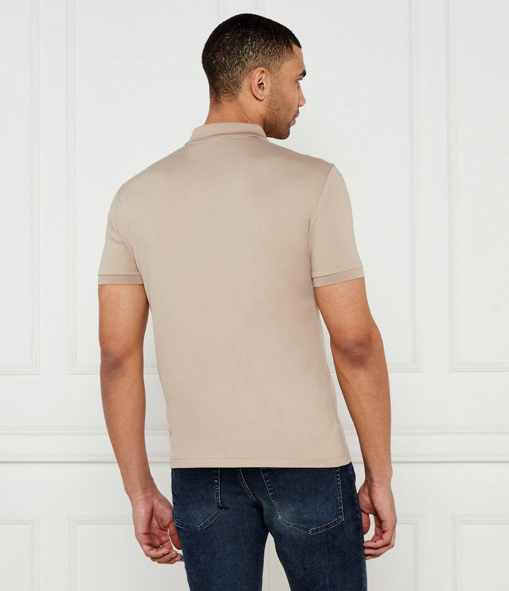 Поло EA7 - бежевый(8NPF13 PJRGZ)