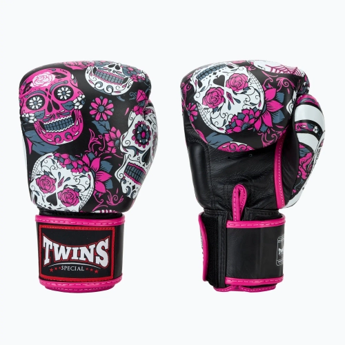 Боксёрские перчатки Twins Special Fancy FBGVL3-53 Skull pink/black
