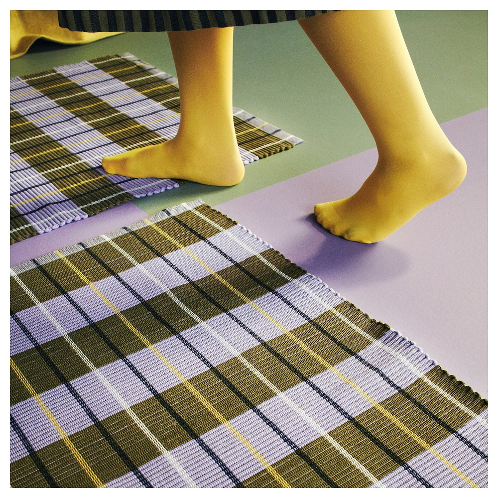 Коврик IKEA MAVINN (МАВИНН), Разноцветный, 60x90 см