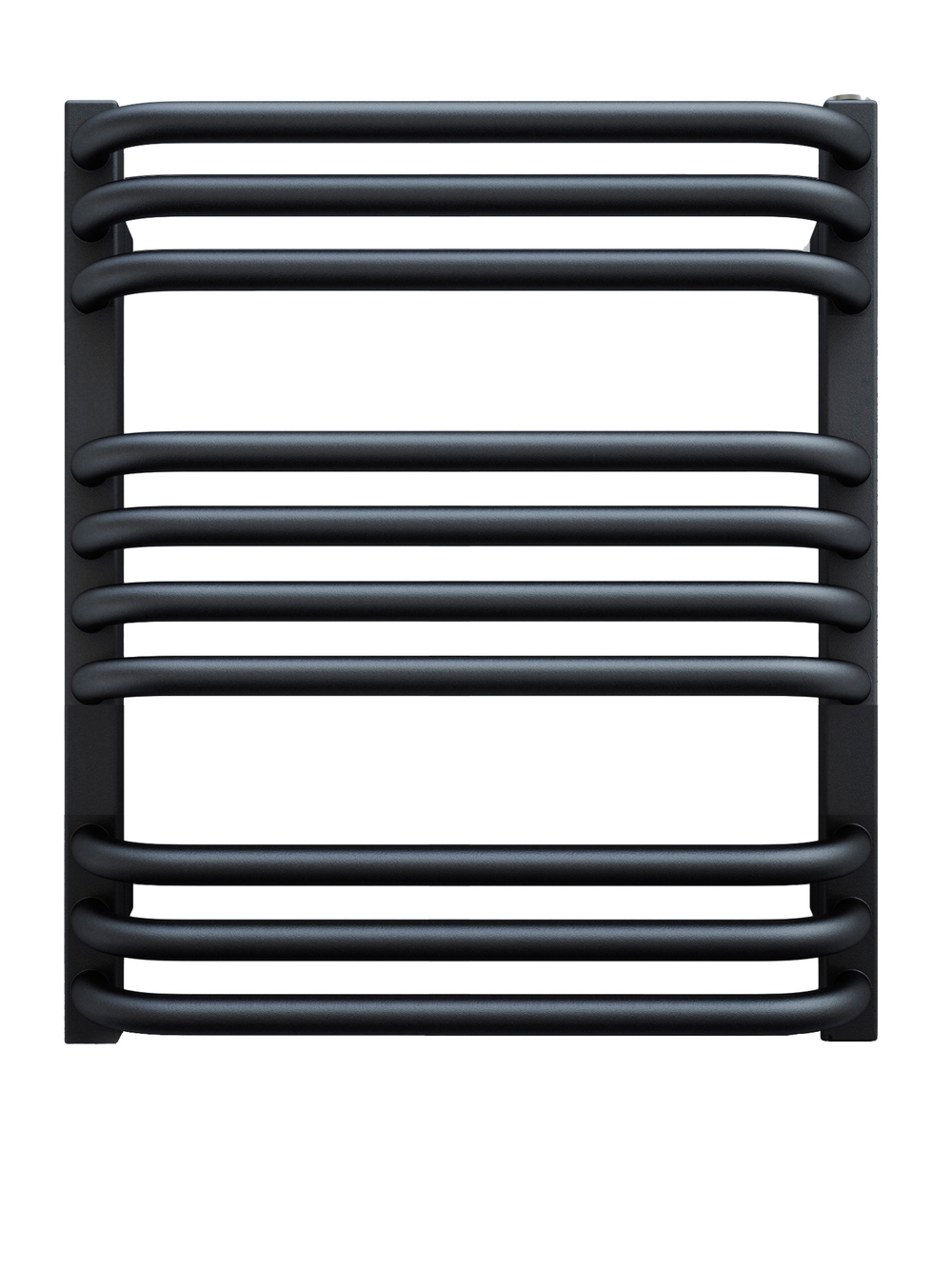 Полотенцесушитель Terma ALEX 540/500 RAL 9005 черный матовый, (1 шт)