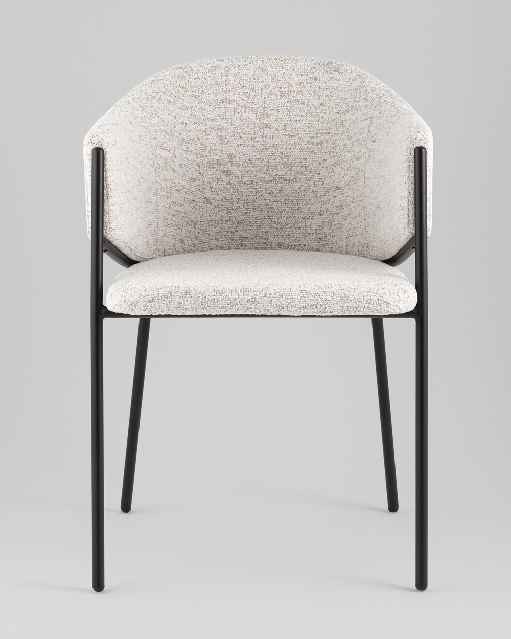 Стул обеденный Carmel бело-серый