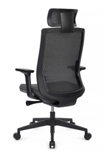 Кресло Riva Форум CH-312A Черный пластик/Серый