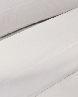 Zara Home - Простыня из хлопковой ситцевой гирлянды (800 нитей), белый, 240x280 см