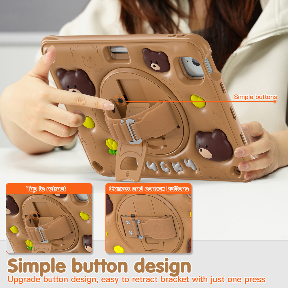 Противоударный бампер Baby Bubbles Сase Belt для iPad Air 11 2024