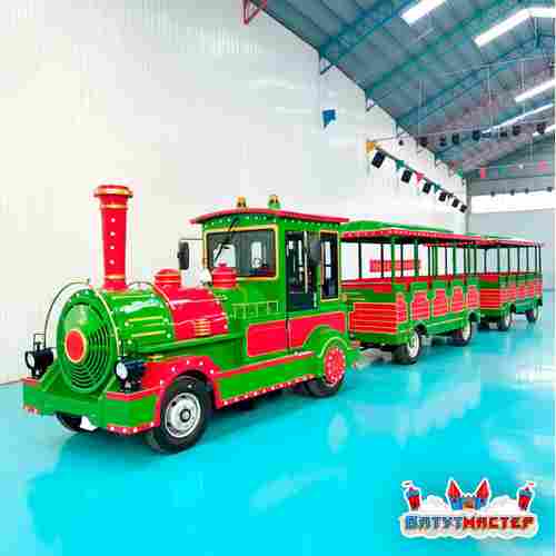 Безрельсовый аттракцион «Изумрудный Карнавал» 2 вагона, 17 мест, с музыкой