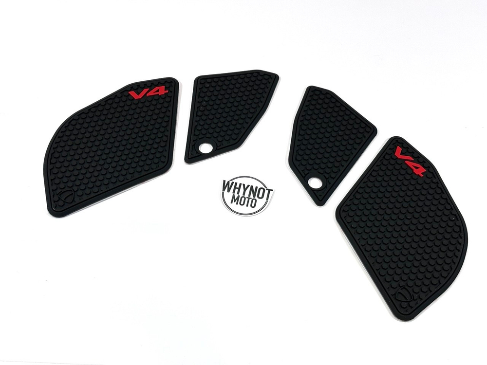 Ducati Performance Противоскользящие наклейки на бак мотоцикла Ducati Streetfighner V4 / Panigale V4 97480321AA