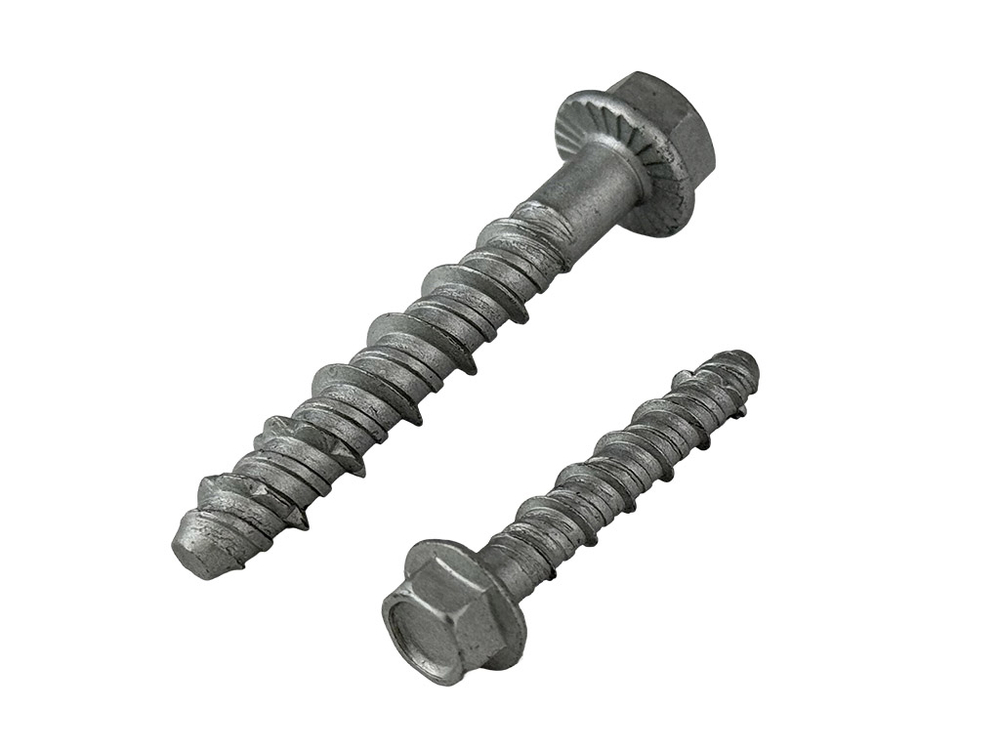 ТМС Шуруп по бетону с шестигранной головкой и прессшайбой 8х90 (10,5х90 мм)