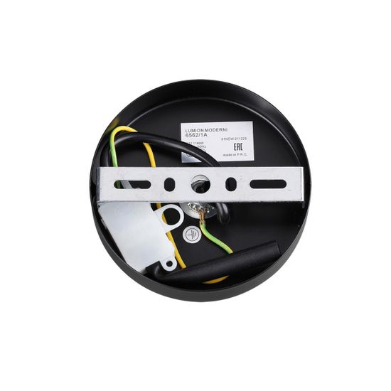 6562/1A MODERNI LN25 140 черный, золотой/прозрачный/металл/стекло Подвес E27 1*40W 220V ICE