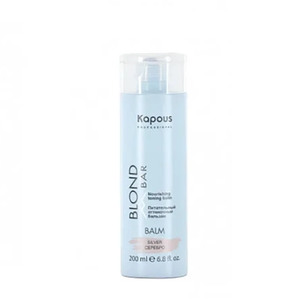 Бальзам оттеночный питательный для оттенков блонд, серебро / Blond Bar 200 мл