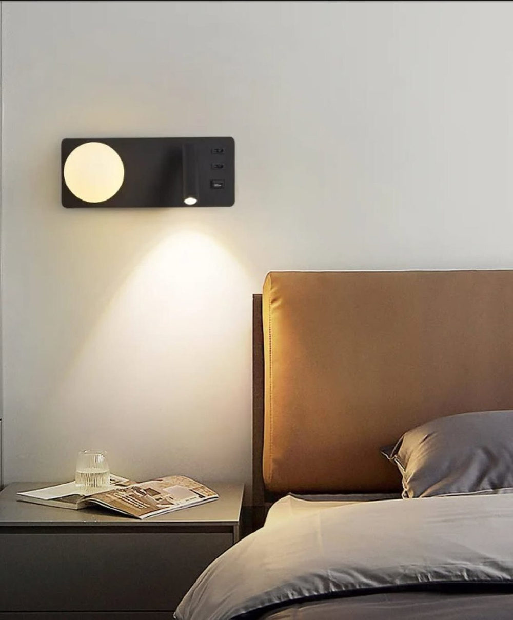 Современные бра-читалки в трёх вариантах