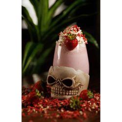 Бокал стакан для коктейля 550 мл "Череп" Skull d 7 см h13 см P.L. - BarWare [6]