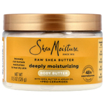 SheaMoisture, глубоко увлажняющее масло для тела, необработанное масло ши, 326 г (11,5 унции)