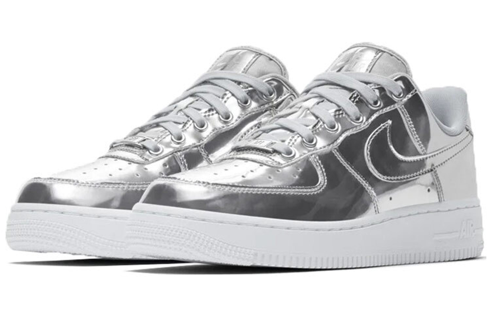 Кроссовки Nike Air Force 1 Low Liquid Metal (Женская размерная сетка)