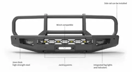 Бампер силовой передний для BAW 212 T01 2024+ Защита картера Стальной бампер