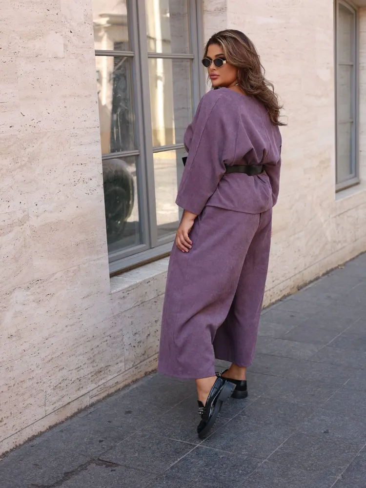 Костюм с кюлотами УК-0317-3 Фабрика Моды