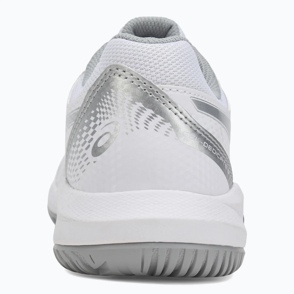 Женские Теннисные Кроссовки ASICS Gel-Dedicate 8 W white/pure silver
