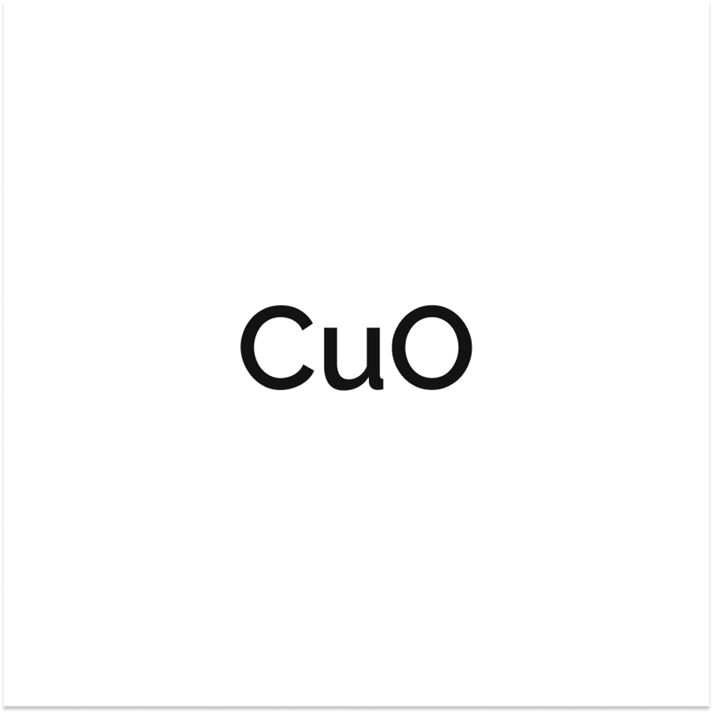 оксид меди 2 формула