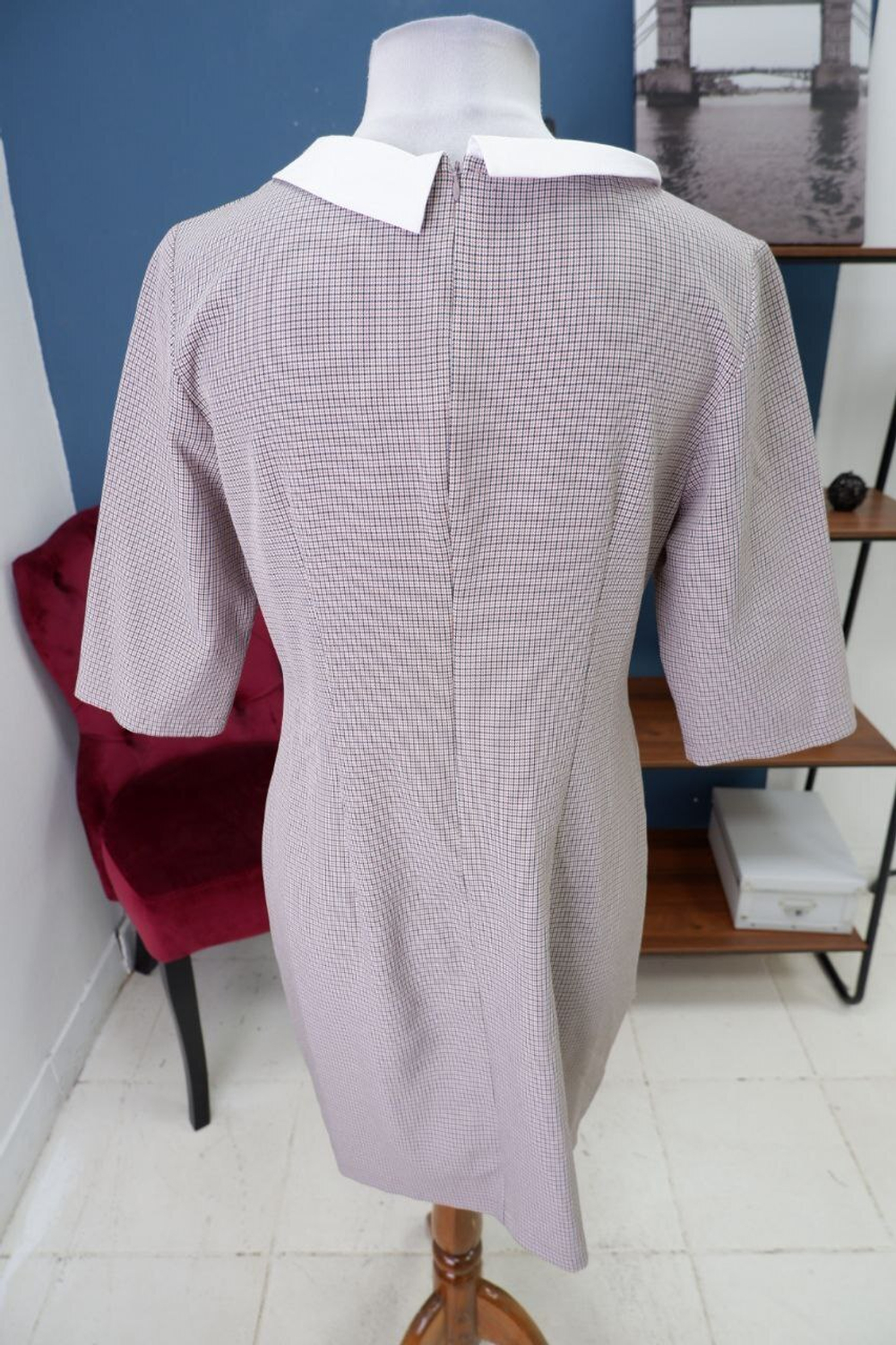 Платье Deniza с белым воротником 50 размер, новое