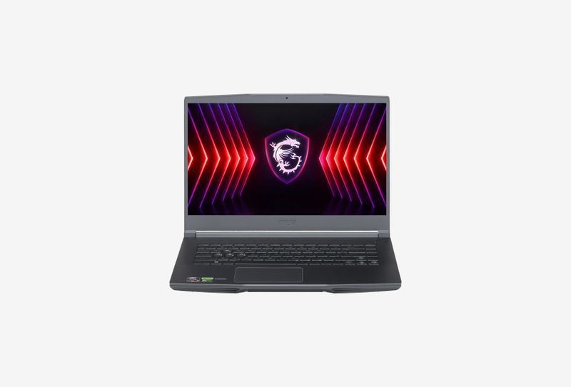 Ноутбук 15.6" MSI AMD Ryzen 5 7535HS 3.3 ГГц 16 ГБ DDR5 GeForce RTX 4060 для ноутбуков 8 ГБ Thin A15