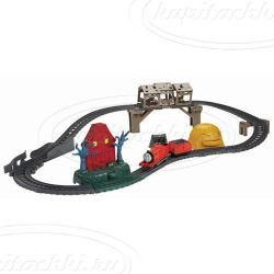 Игровой набор "Опасные ловушки"+Джеймс с вагоном  (Trackmaster)