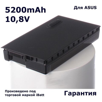 Аккумулятор iBatt 5200mAh для ноутбука Asus A32-F80, A32-F80A
