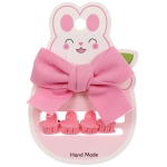 Аксессуары для волос детские «БАМБИ БУМ», Розовое чудо, 11*7см (4 краба и зажим)