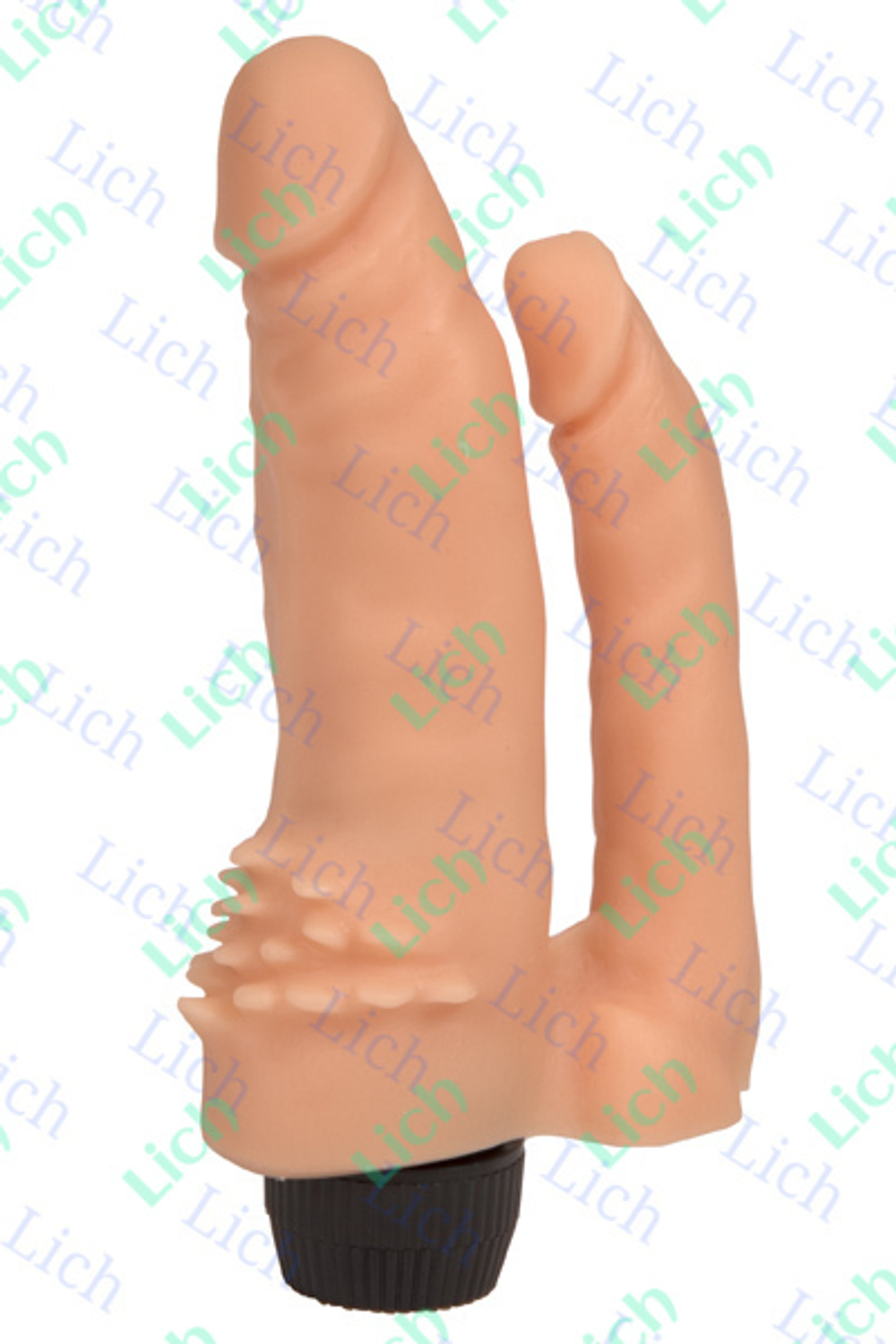 Двойной вибратор с усиками №11. Длина 15 см.