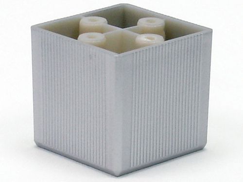 Опора мебельная Акант серебро (эмаль)