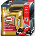 Масло моторное SINTEC  Платинум 7000  A3/B4  5W40 4+1л  промо-комплект