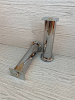 Ножки для мебели металлические высота 20 см 2 шт