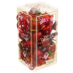 Набор украшений «Волшебство» 19.5*9.5*9.5 см (32 предмета), Красный