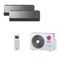 Мульти сплит-система LG на 2 комнаты (20+25 кв.м.) Artcool Mirror